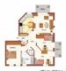 Helle 4-ZKB Wohnung incl. Küche - Grundriss Skizze
