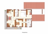 Grundriss OG richtig - Landhaus für gehobene Ansprüche!
