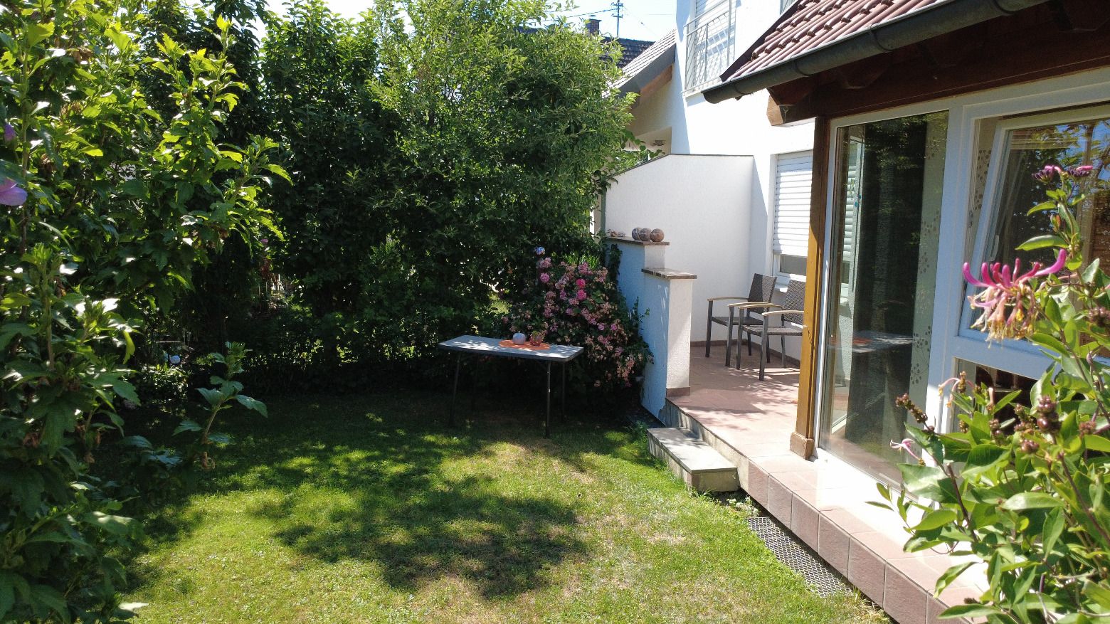 Garten bei Wintergarten